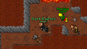 Dark Rapter on screen