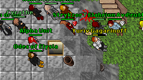Alpha Unit on screen