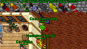 Czar Executer on screen