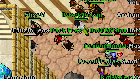 Dark Prex on screen
