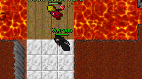 Xeram on screen