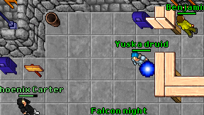 Yuska druid on screen