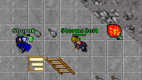 Storms Bolt on screen