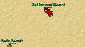 Jefferson Wizard on screen