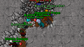 Impolite Pepe on screen