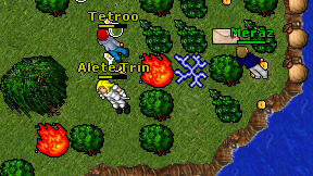 Alete Trin on screen