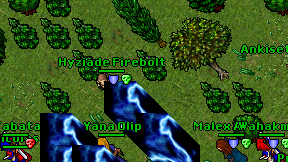 Hyziade Firebolt on screen