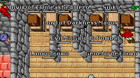 Evil Micol on screen