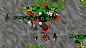 Deus Hangman on screen