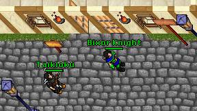 Bixor Knight on screen