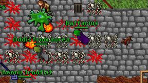 Baffarius on screen