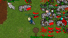Deimmos on screen