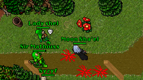 Moon Sha'el on screen
