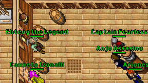 Ehteog the Legend on screen