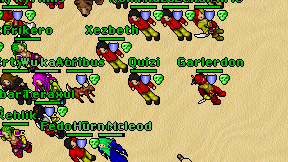 Quizi on screen