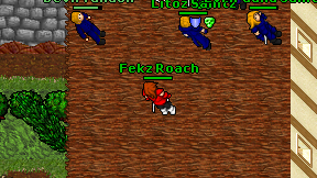 Fekz Roach on screen