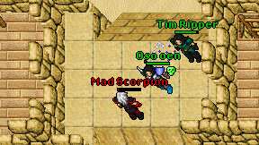 Mad Scorpion on screen
