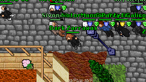 Dark Zarraxas on screen