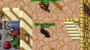 Drax Dark on screen