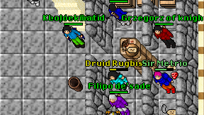 Druid Rugbista on screen
