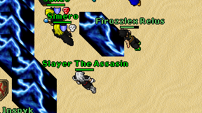 Slayer The Assasin on screen