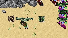 Quole piere on screen