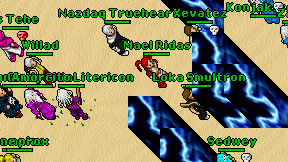 Nazdaq Trueheart on screen