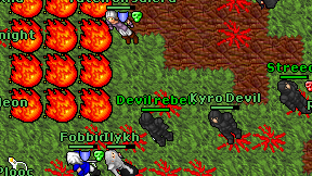 Devil rebell on screen
