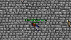 Fax of Furora on screen