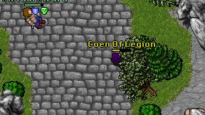 Coen Of Legion on screen