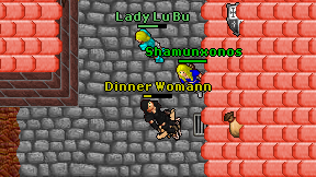 Dinner Womann on screen