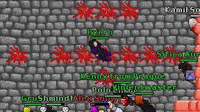 Pycro on screen
