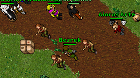 Bezrek on screen