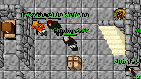 Choingster on screen