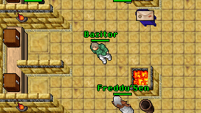 Bazitor on screen