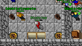 Blade lop on screen