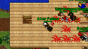 Ater Falina on screen