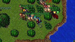 Dajmos knight on screen