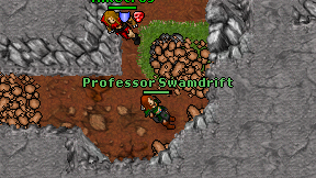 Professor Swamdrift on screen
