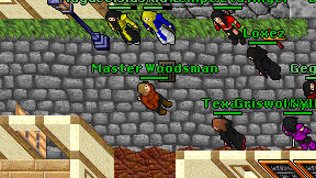 Master Woodsman on screen