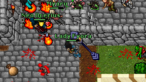 Lady Fyora on screen
