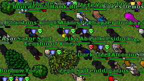 Fores Demoslayer on screen