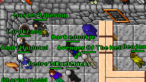 Dark edontje on screen
