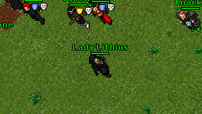 Lady Lithius on screen