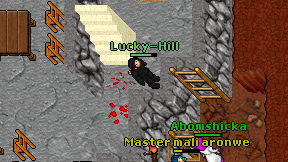 Lucky-Hill on screen