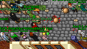 Hunter de'blade on screen