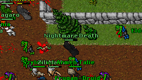 Nightmare Death on screen