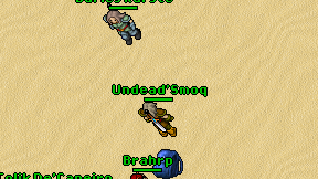 Undead'Smoq on screen