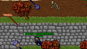 Dark angelhell on screen