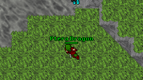 Ptera Dragon on screen